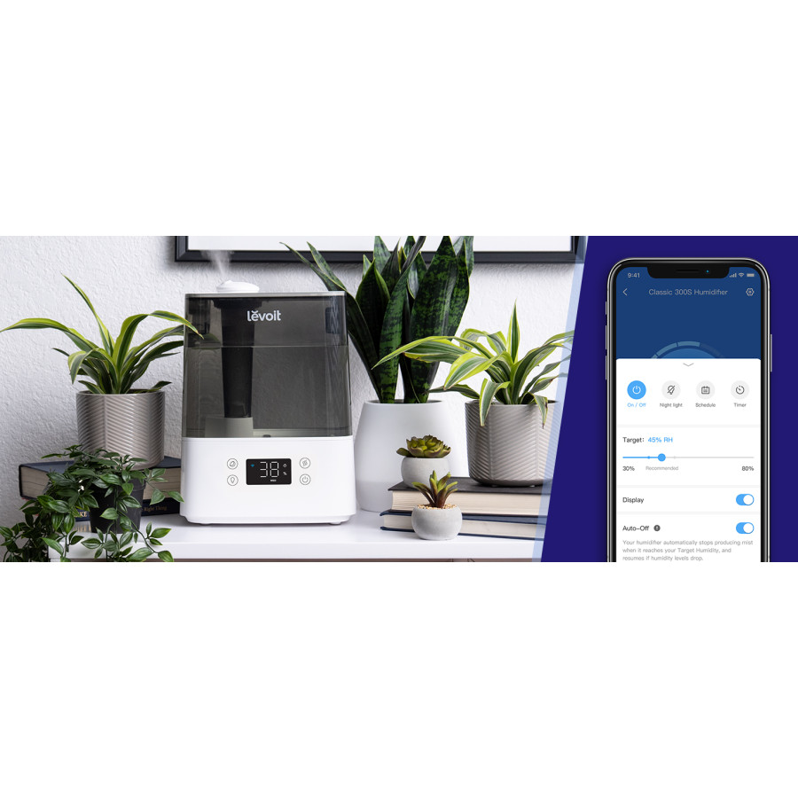 Зволожувач повітря Levoit Smart Ultrasonic Humidifier Classic 300S