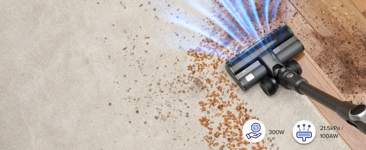 Мощный беспроводной пылесос для любых поверхностей